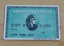 Vintage American Express Credit Card Promo Fridge Magnet **FREE SHIPPING**