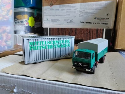 1/50 Boxed Model Conrad 1413 Mercedes Lorry #254