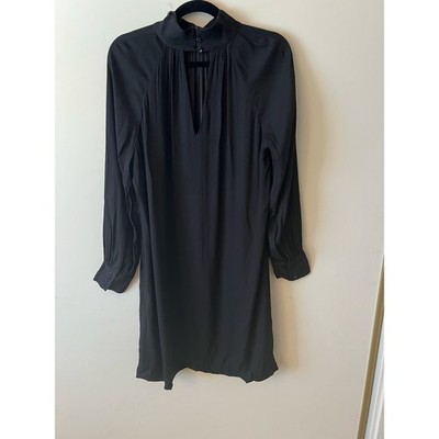 Massimo Dutti Mock-Neck Dress 