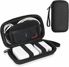 Ginsco Hard Shell Protection Case Electronic Accessories Organizer Black