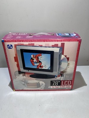 Audiovox 7.8'' Flat Panel TV DVD SD Player Model FPE1078 | W Remote