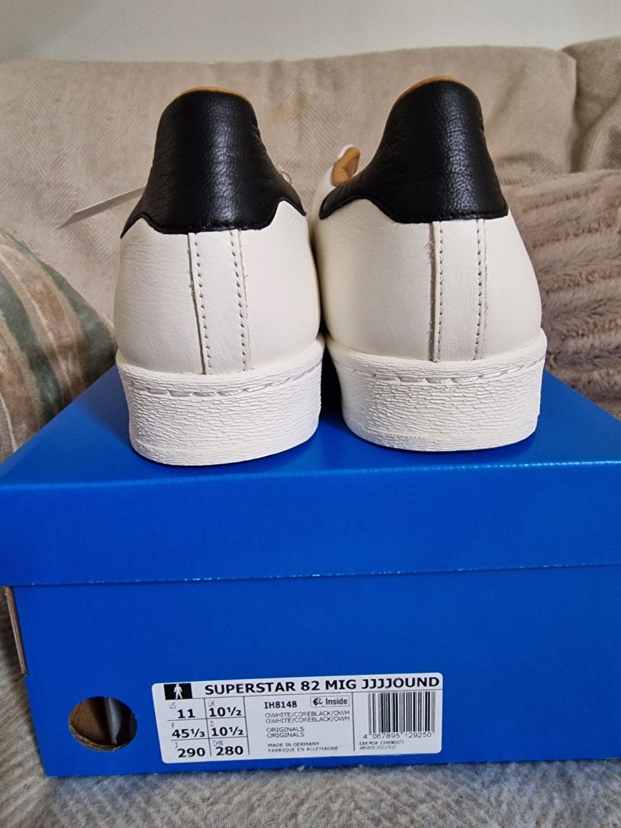 Adidas x JJJJound Superstar 82 Made In Germany Off White UK