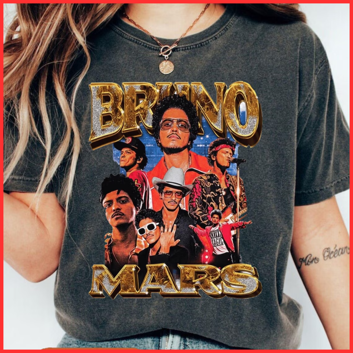 LIMITED !! The Romantic Tour Tee Bruno Mars 2026, Graphic Shirt