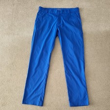 NIKE Tour Performance Dri Fit Golf Trousers Blue 34W 32L 