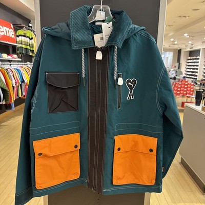 Puma X Ami Woven Jacket Varsity Green Size XS