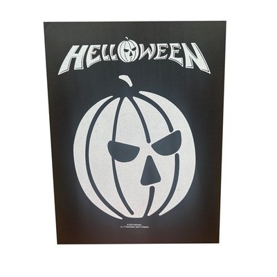 Large Helloween Pumpkin Sew On Battle Jacket Patch - OFFICIAL