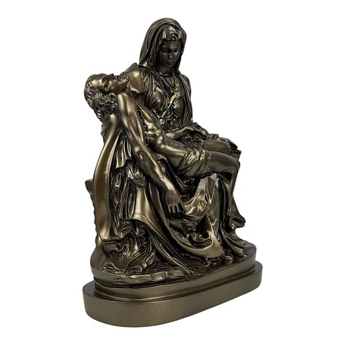 The Pieta by Michelangelo Jesus Christ and Mother Mary Madonna Sculpture Statue - Picture 8 of 10