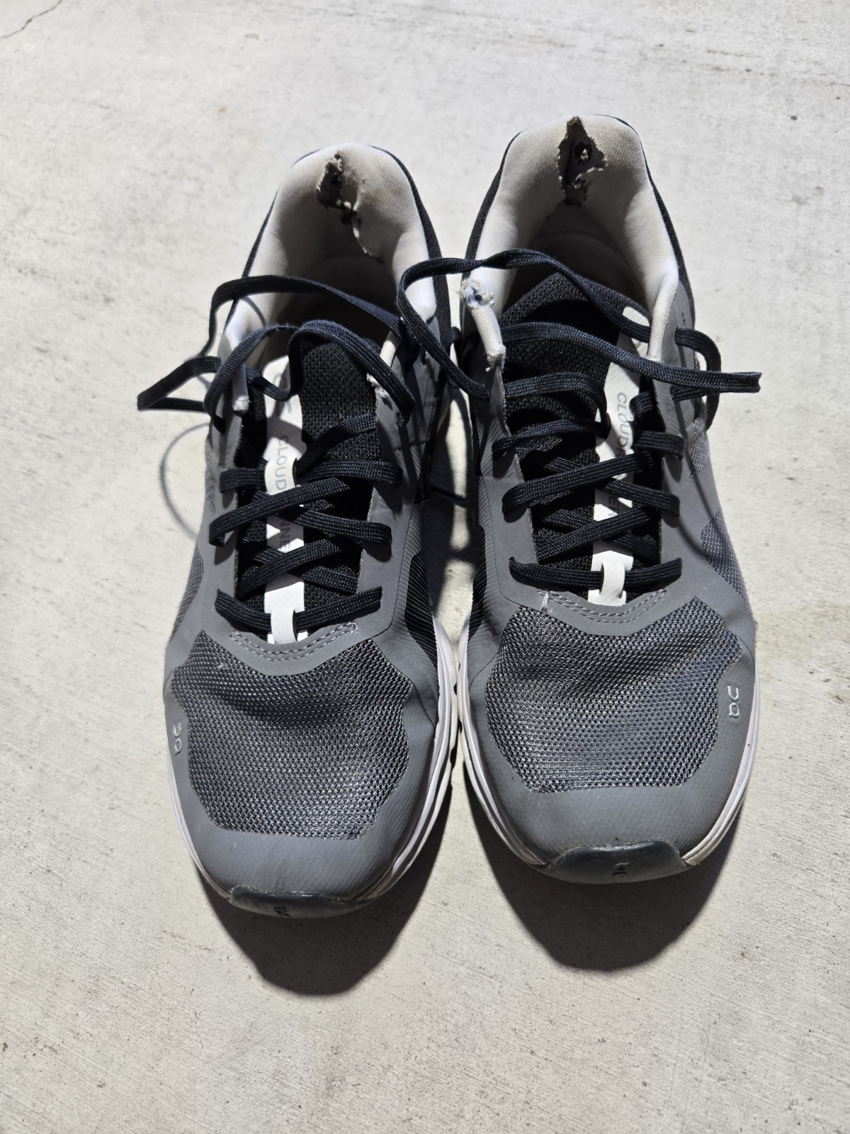 FLAWED On Cloud Onrunner Eclipse Gray Black Women… - image 3