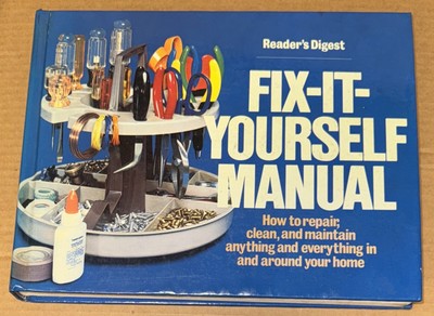 Reader's Digest Fix It Yourself Manual (1977, HARDCOVER, GOOD, **VINTAGE**)