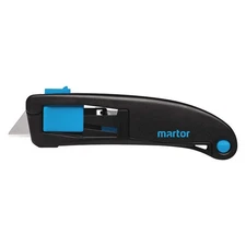 MARTOR 10130610.02 Safety Knife,6 in.,Black/Blue 35LV54