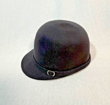 D R Wool Bowler Hat Gray Vintage Style Wool Felt Derby Cap Classic