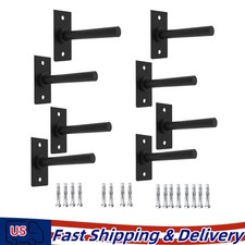 Wall Mounted Weight Plate Holder Fit 1" Weight Plates, Protective Rubber