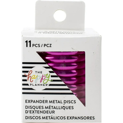 Happy Planner Hot Pink METAL EXPANDER Scheiben 1,75'' Discbound Planer