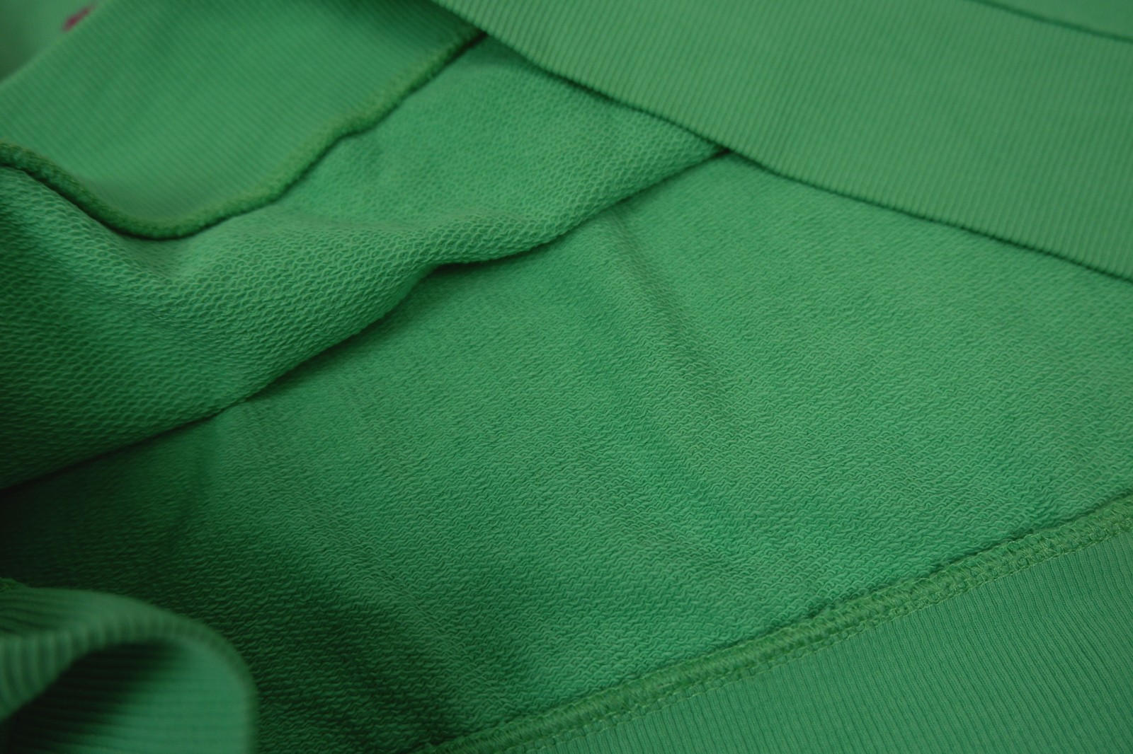 Patchwork Embroidered Daisy Flower green mint swe… - image 6