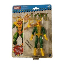Marvel Legends Retro Loki 6 Action Figure In Hand Hasbro 2022 New The Avengers