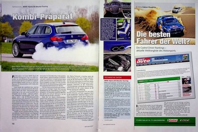 Sport Auto 05/2011 BMW Alpina B5 Biturbo Touring F11 mit 507PS im Fahrbericht au