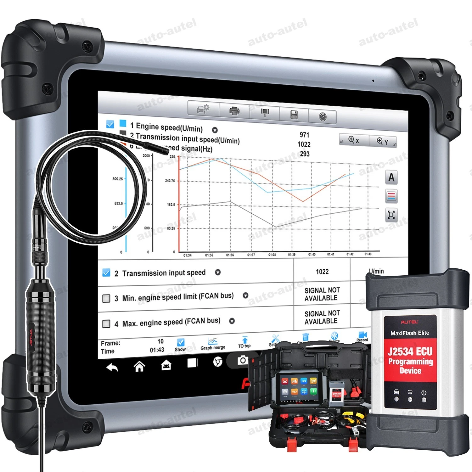 Autel MaxiSys MS908S PRO II ECU Programmer 2026 Car Scanner ECU Coding as Elite image 1