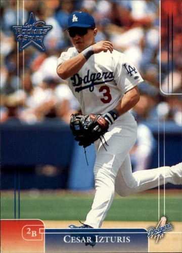 2002 Leaf Rookies and Stars Cesar Izturis #182 card