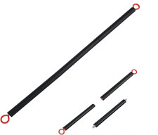 Resistance Band Bar for Fitness Portable Steel Pilates Workout Bar for Exercise