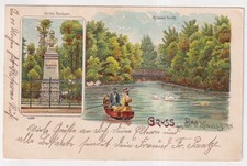 LITHO   Gruss aus  Bad  KÖNIGSBORN      Bahnpost  1907