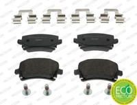 Ferodo Bremsbelagsatz, Scheibenbremse FDB1636 FüR Audi Seat Skoda VW