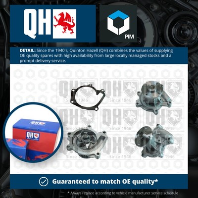 Water Pump fits TOYOTA YARIS SCP10 1.0 99 to 05 1SZ-FE Coolant QH 1610009141 New