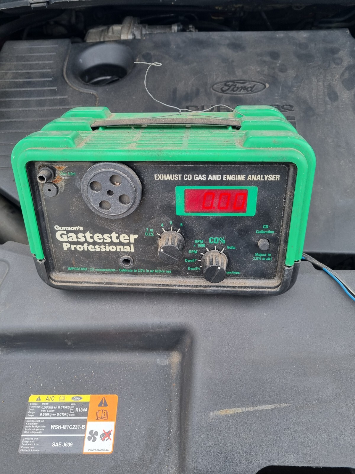 Gunson's Gastester Professional Digital Exhaust CO Gas And Engine