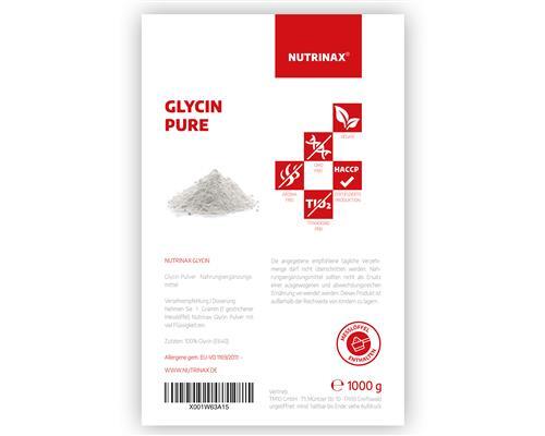 1000g - Glycin Pulver 100% rein - Aminosäure - vegan - ohne Zusatzstoffe 1kg NX - Bild 2 von 2