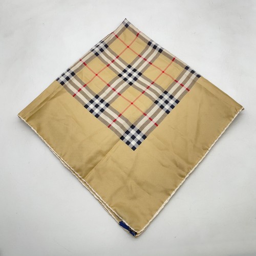 Auth Burberrys Nova Check Pattern Brown Silk Scarf and card Case NS030687 - Picture 13 of 24
