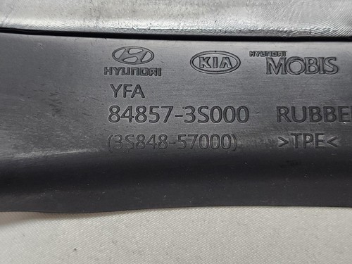 2011 - 2013 Hyundai Sonata Upper & Lower Steering Column Shroud (OEM) Black - Picture 8 of 12