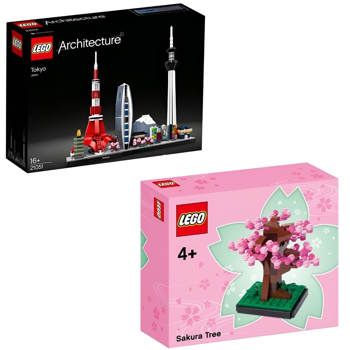 LEGO 21051 Architecture Tokyo with 547 Parts and Sakura