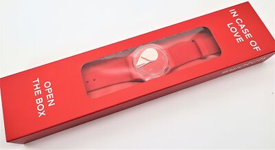 SWATCH SPECIAL 2022 Valentine's Day - SO29Z112 - Half 3 White - Neu