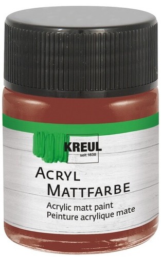 (€75,00/L) 50 ml KREUL Acryl Mattfarbe 40 Farbtöne - Bild 39 von 43