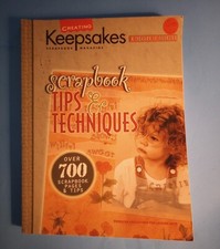 "Scrapbook Tips  Techniques" Paperback Craft Book