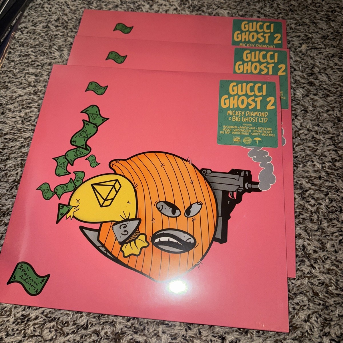 Mickey Diamond x Big Ghost LTD – Gucci Ghost II - Picture Disc LP