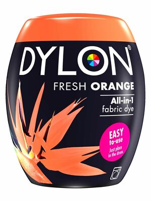 22 Farben Dylon Stoff & Kleider färben Dylon Maschinenfärben schwarz blau grau rosa rot