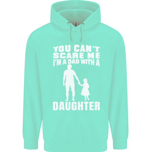 Dad With a Daughter Funny Fathers Day Mens 80% Cotton Hoodie - Picture 5 of 29