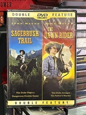 Sagebrush Trail / The Dawn Rider (DVD) Double Feature! GoodTimes DVD! BRAND NEW!