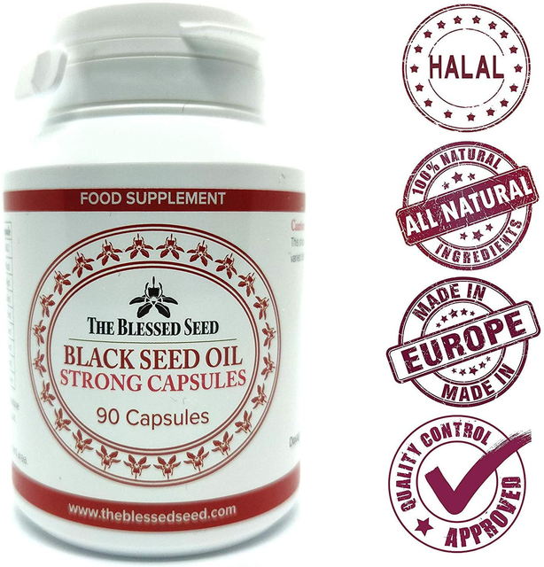 The Blessed Seed STRONG BLACK SEED OIL CAPSULES 90 X 500MG eBay