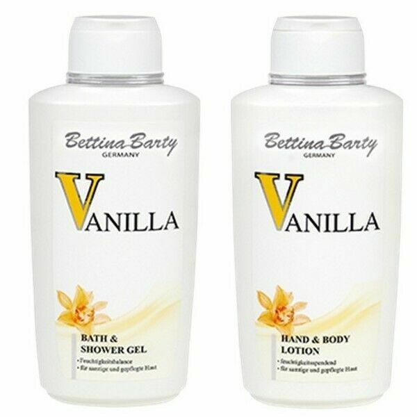 Bettina Barty Vanilla Bath & Shower Gel 500 Ml & KöRperlotion 500 Ml-image