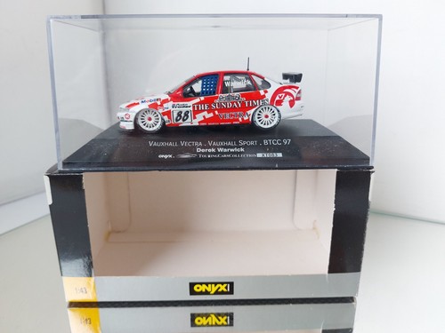 Onyx Vauxhall Opel Vectra Derek Warwick #88 BTCC 97 XT083 in scatola 1:43 - Foto 8 di 10
