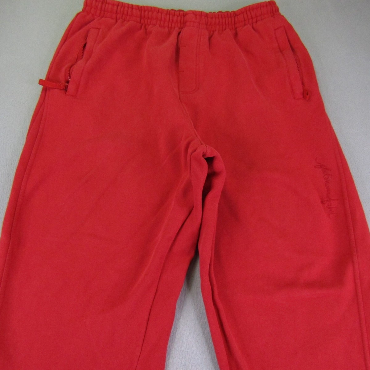 Vintage FUBU Pants Mens XL Red Sweats Sweatpants Platinum Vintage FUBU Pants Mens XL Red Sweats Sweatpants Platinum