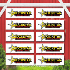 Rockstar Sticker Energy Drink Car Bumper Window Bar