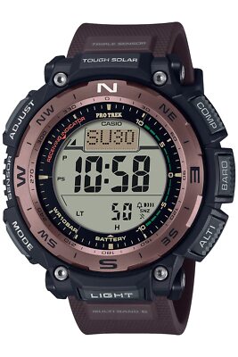 CASIO PRO TREK PRW-3400Y-5JF Climber Line Solar Funk Herrenuhr Weltzeit NEU