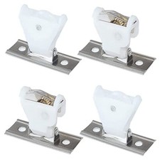 Bamboo Curtain Cord Lock Set 2Pcs Bamboo Curtain Window Pulley and Lock Catch