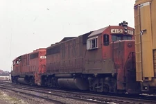 Original Train Slide  Detroit Toledo Ironton #415  05/1978 Wayne ave Jct #27