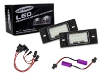 18 SMD LED Kennzeichenbeleuchtung Letronix VW Passat Variant E4