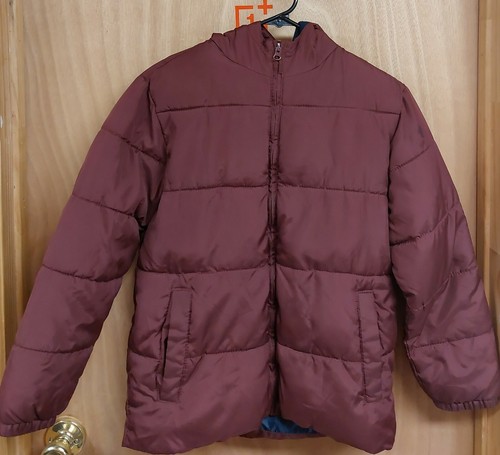Old Navy Puffer Jacket Hooded Zip Up 