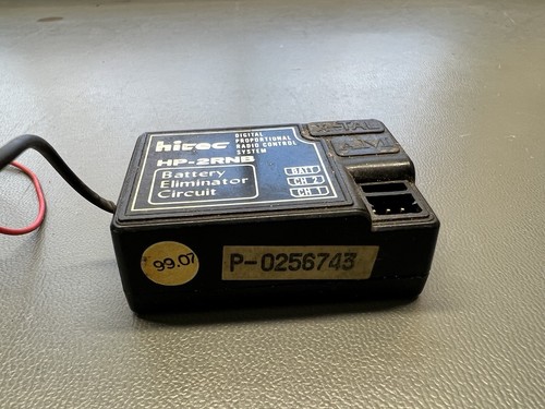 HITEC RECEIVER HP-2RNB AM 2CH/ VINTAGE RC PARTS/VINTAGE RC CAR/VINTAGE RC TRUCK - Picture 3 of 6