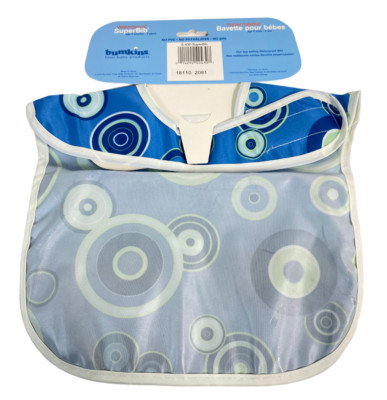 Bumkins Wasserdichte SuperBib Lätzchen Blau Fizz, 6 Monate - 2 Jahre